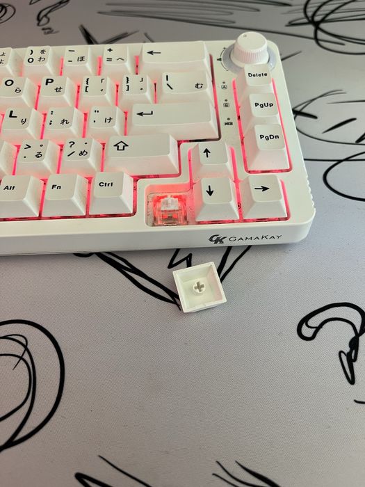 Klawiatura mechaniczna custom LK67 Gamakay