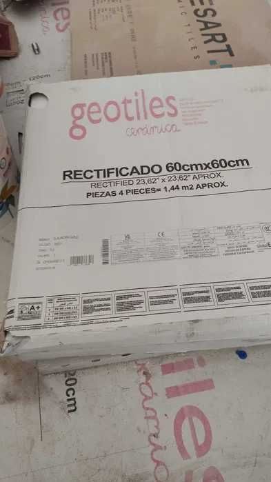 Cerâmico Geotiles Aurora Gold 120x60 e 60x60