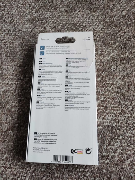 Hama Crystal Clear do Samsung A21S przezroczysty 188734