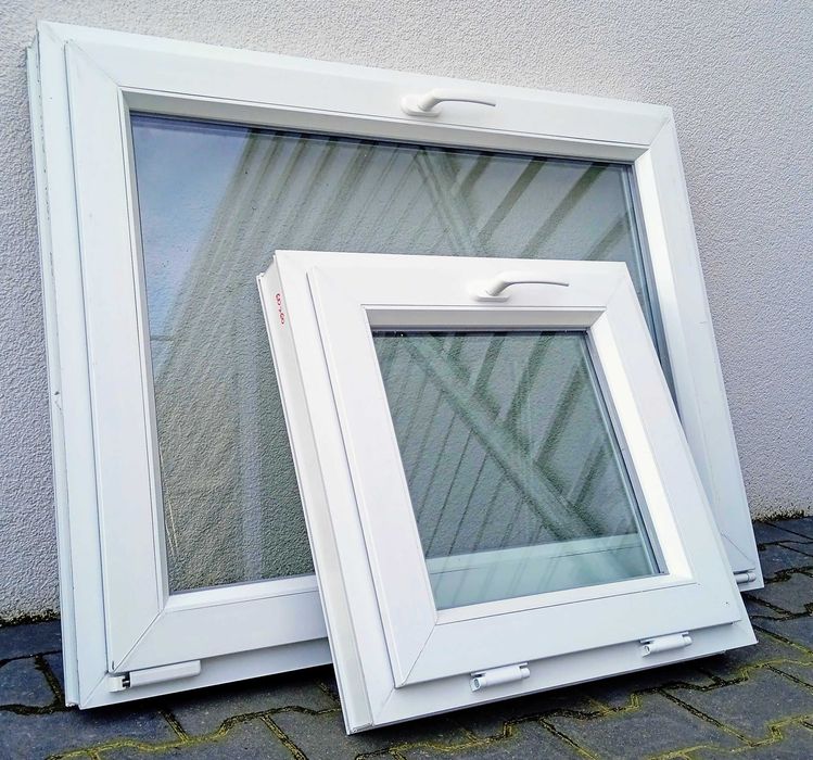 Okna nowe 100x80 białe obustronnie SZYBKA REALIZACJA duży wybór
