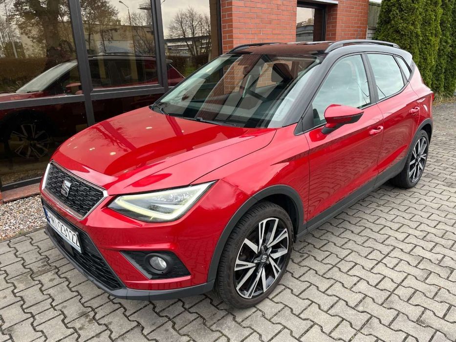 Seat Arona 1.0 benzyna / 95 KM / czarny dach / zarej w PL / zadbany / zamiana