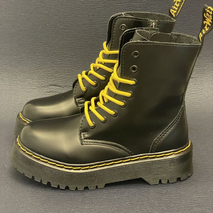 Jadon glany platforma koturna gotyckie rock punk botki emo dr boots