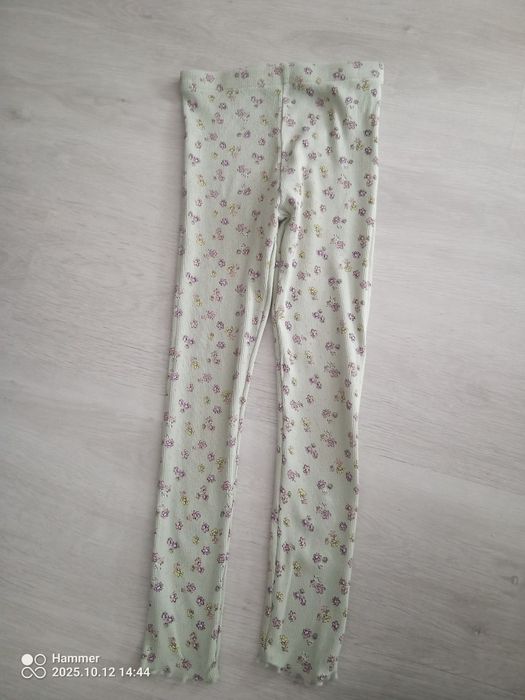 Leginsy kwiaty Sinsay 128 cm