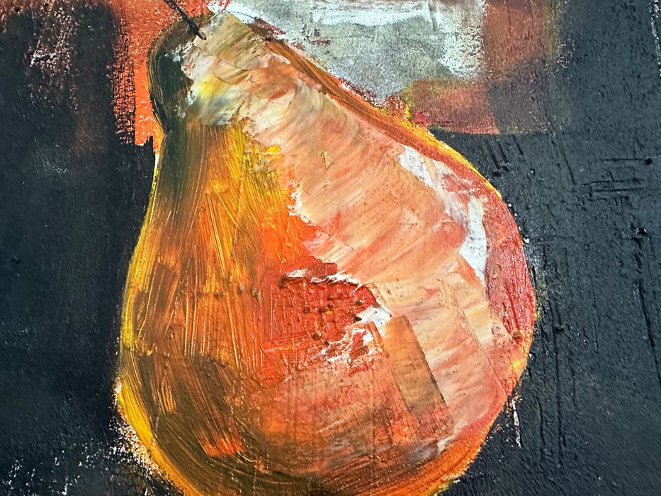 Quadro decorativo pintado a mão