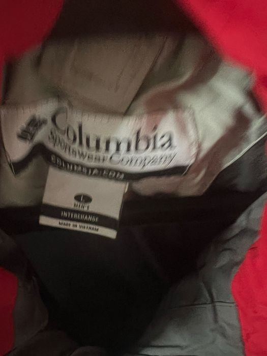 Columbia męska kurtka przeciwdeszczowa