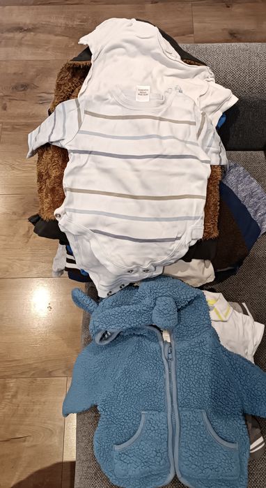 Ubranka chłopięce, rozmiar 62.