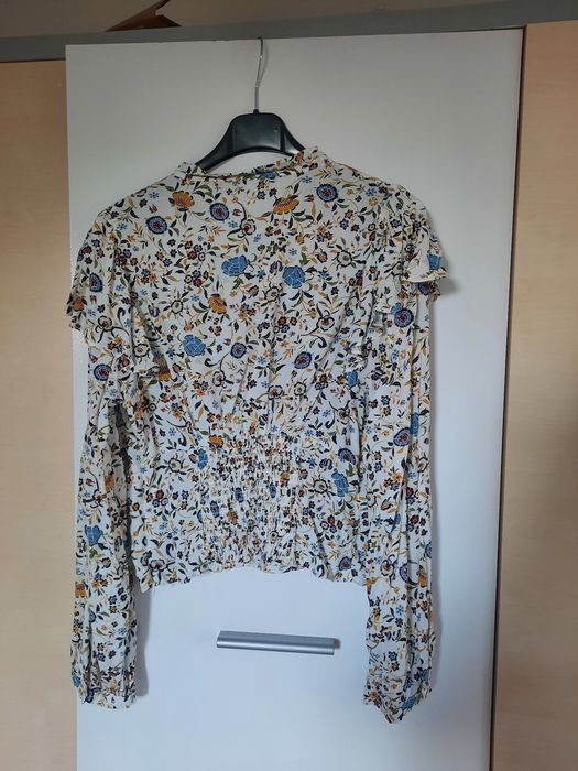 Koszula w kwiaty ZARA
