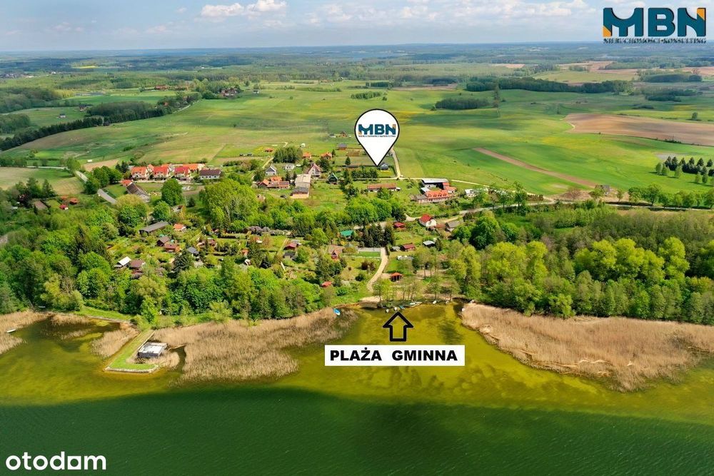 Dom letniskowy całoroczny nad jeziorem Dejguny