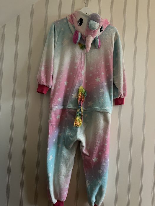 Piżama, kigurumi. Jednorożec cieplutka 140