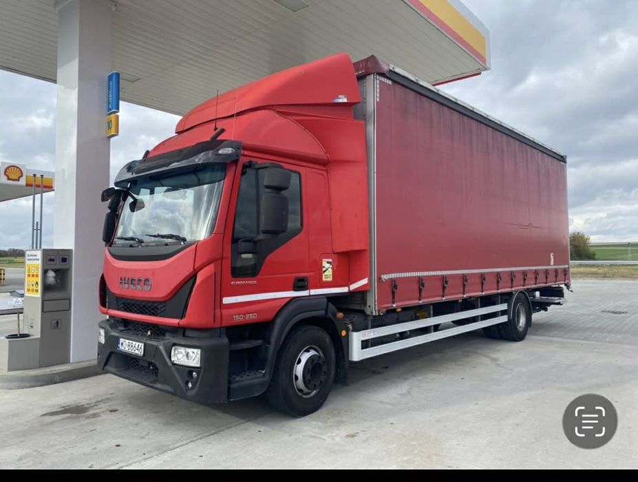 Iveco Eurocargo  Odstąpię leasing Iveco Eurocargo 160 E 2018r 637 tys km. Z windą 2t