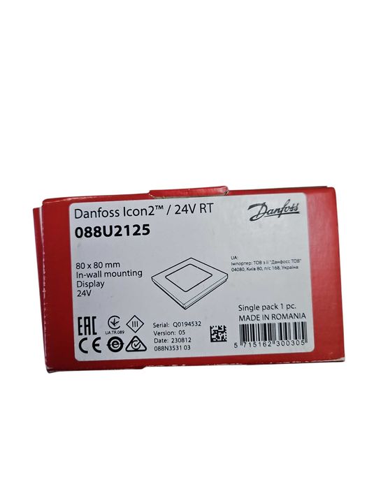 DANFOSS termostat pokojowy regulator ścienny 24V