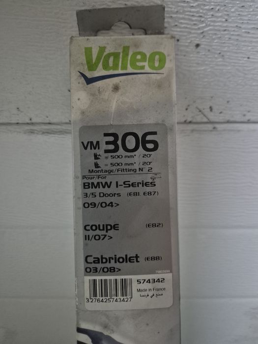 VM309 Escova Limpa-vidros VALEO