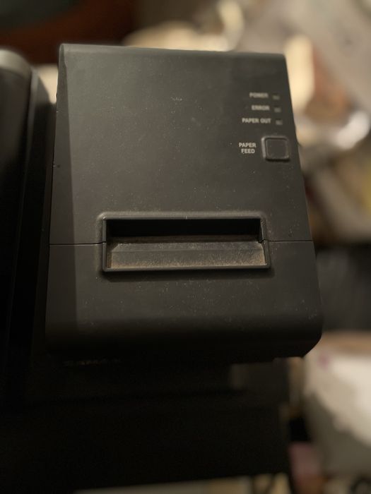 Máquina registadora comercial