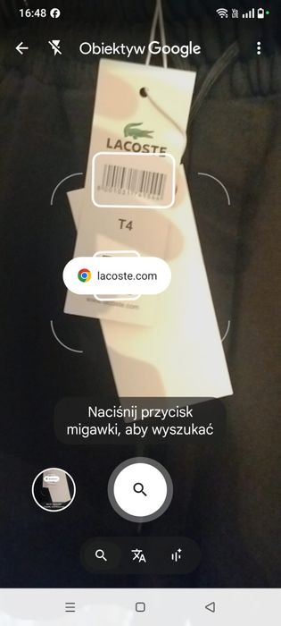 Spodenki Lacoste