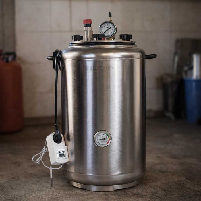 Автоклав нержавійка електричний | нержавейка электрический