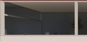 Janelas/portas de correr/paineis vidro e aluminio lacado branco