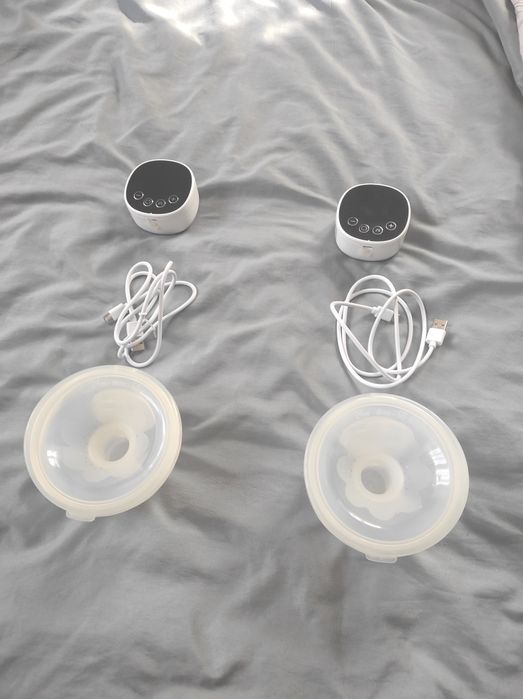 Бездротові молоковідсмоктувачі (2 шт.) hands-free