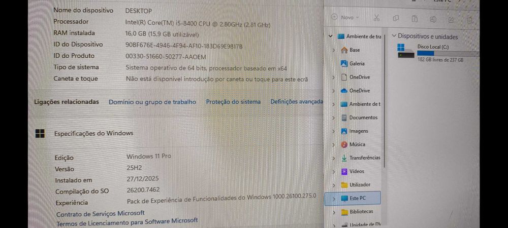 Computador Acer I5 8400