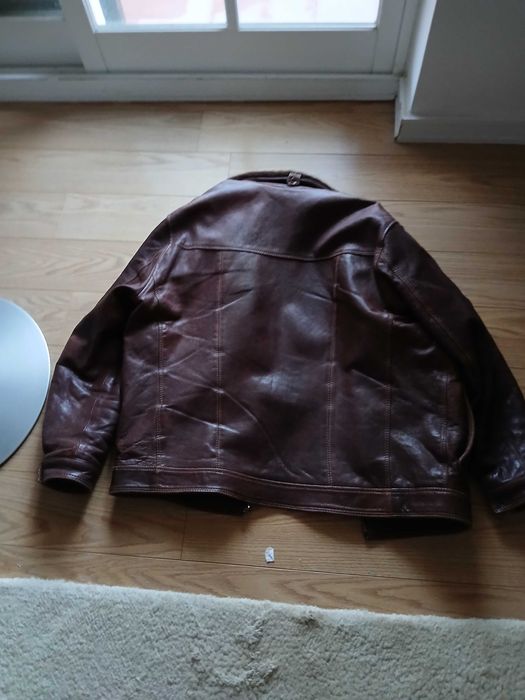 Blusão/ Parka Pele Bovino Masculino