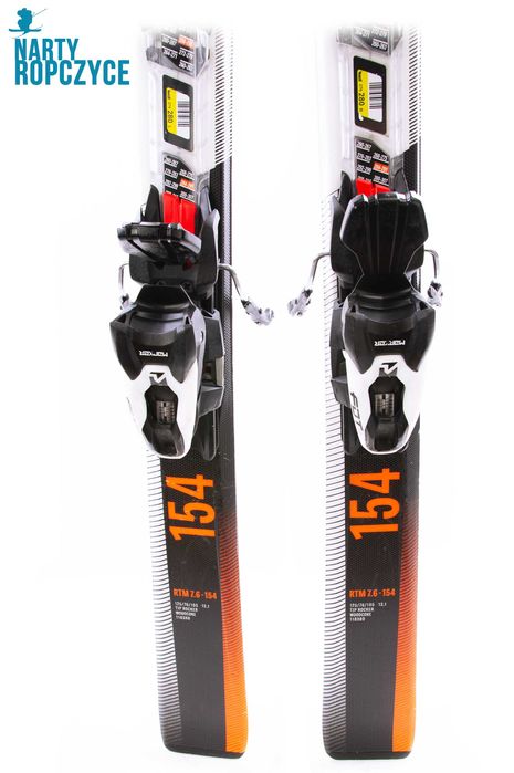 NartyRopczyce Narty 154 VOLKL RTM 7.6 ROCKER V39r bdb STAN Serwis!