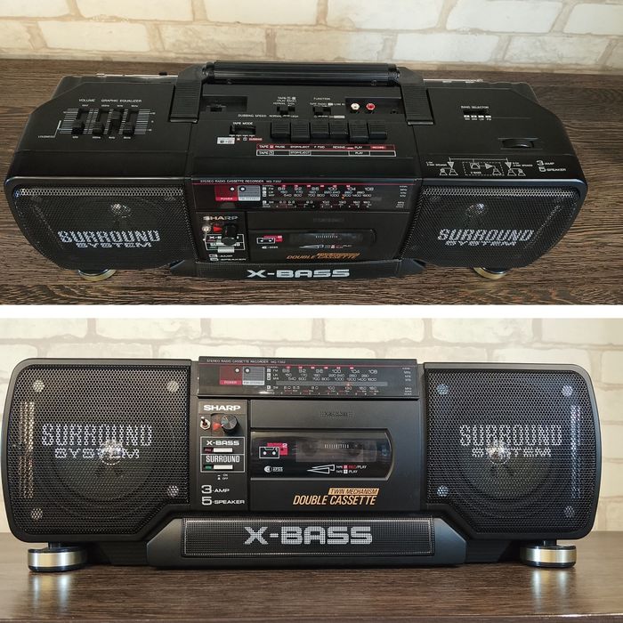 SHARP WQ-T352 Stereo Radio Cassette Recorder