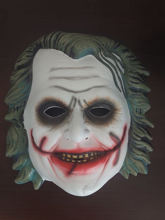 Маска хэллоуин Halloween джокер, маски карнавальные