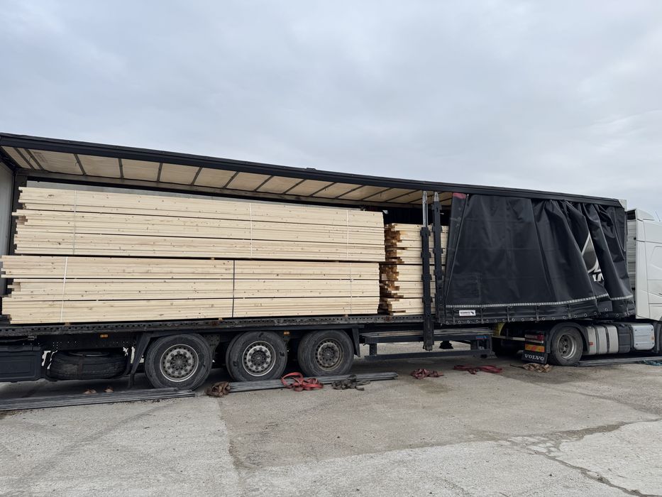 Пиломатеріал сухий струганий калібрований Брус.