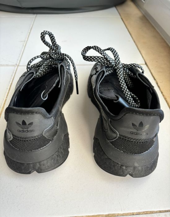 Leather Adidas trainers for sale