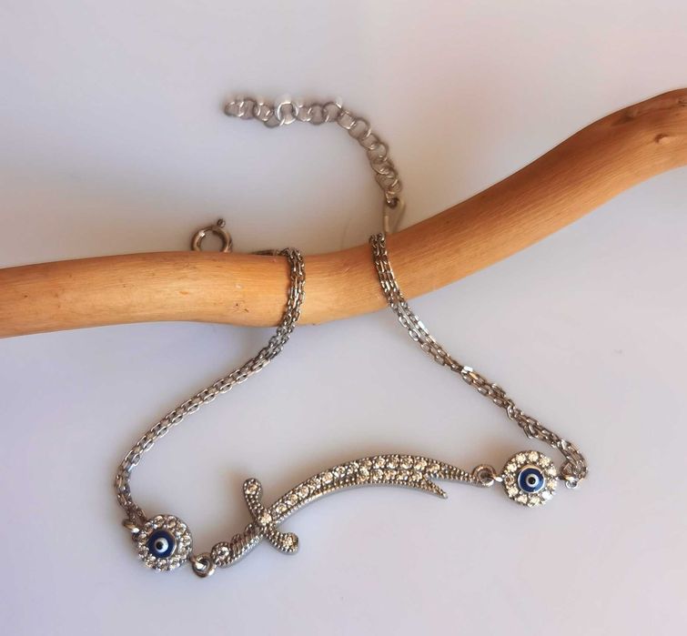 Ozdobna srebrna bransoletka BLADE OF ELEGANCE P925