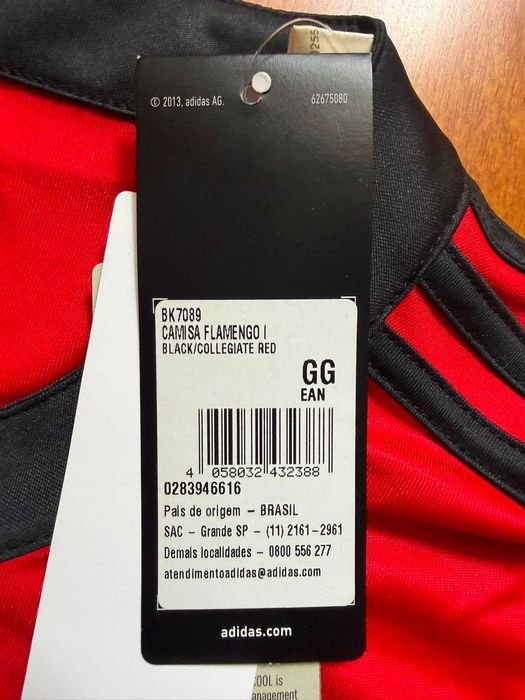 Camisola do Flamengo - Jorge Jesus