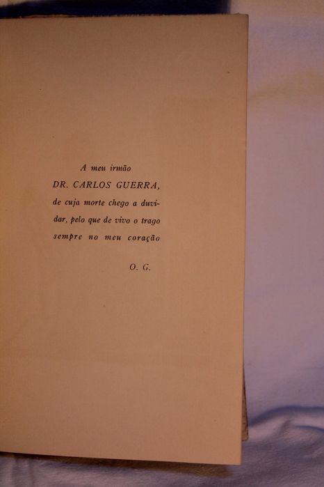 1ª edição de "Silêncio" (1956), de Oliva Guerra
