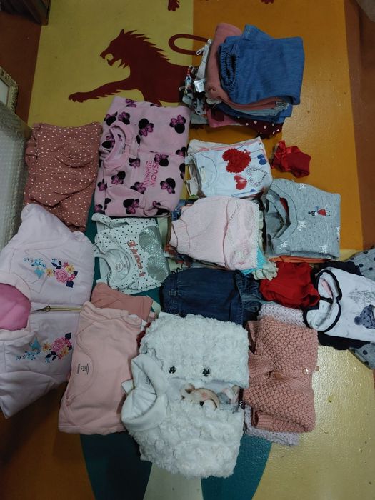 Lote roupa bebé menina 9 meses