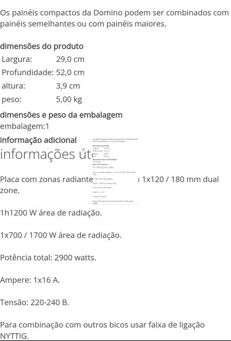 Placa electrónica  2900 watts