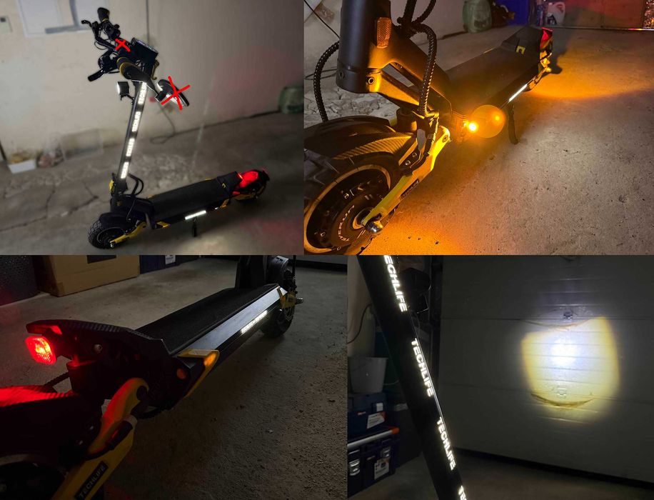 Hulajnoga Techlife Q5 2.0 RSX 30Ah 100km