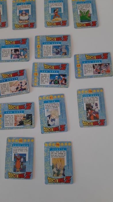 Cartas Dragon Ball Z