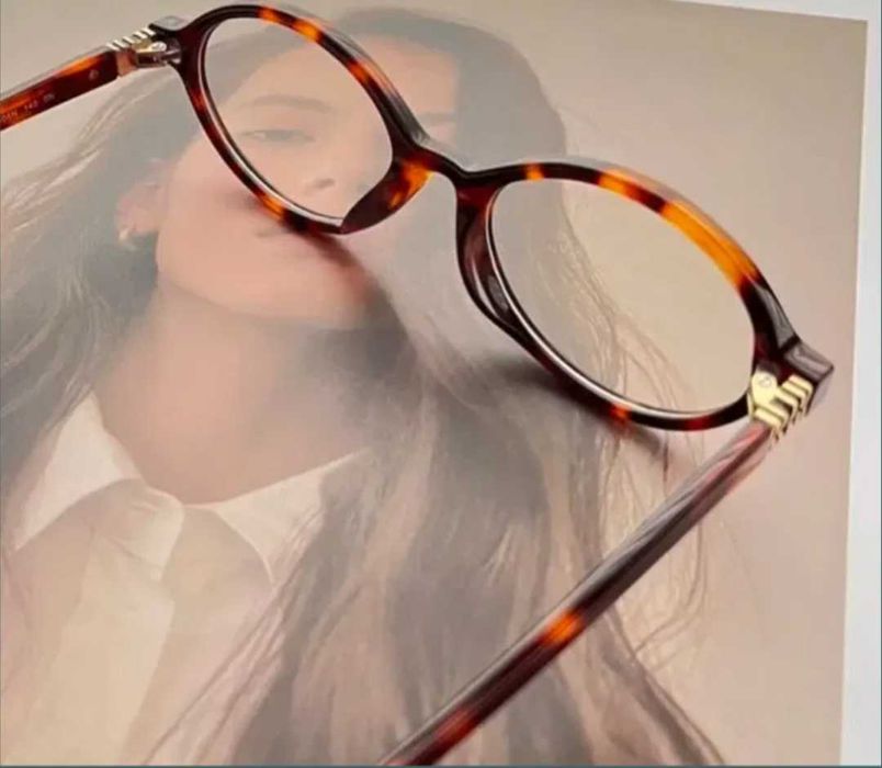 Okulary zerówki panterka blue light h&m miu miu filtr blokada niebiesk