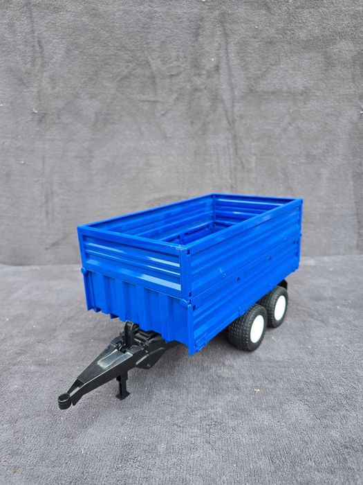 Bruder przyczepa dwuosiowa niebieska limited