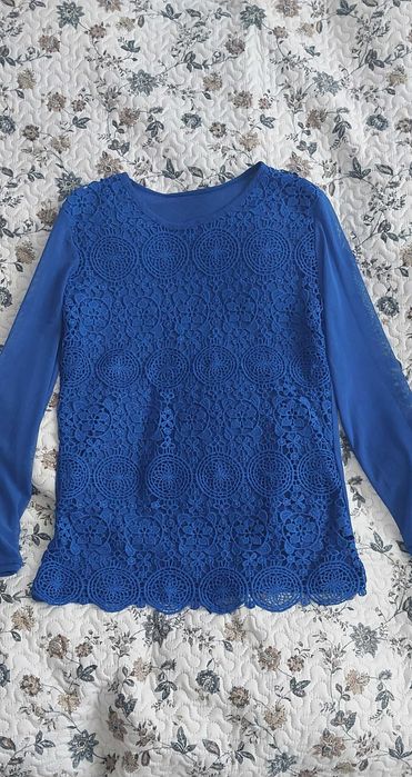 Bluzka koszulka koronkowa L / XL