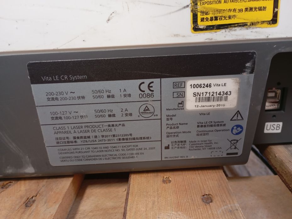 2 digitalizadores carestream para Peças