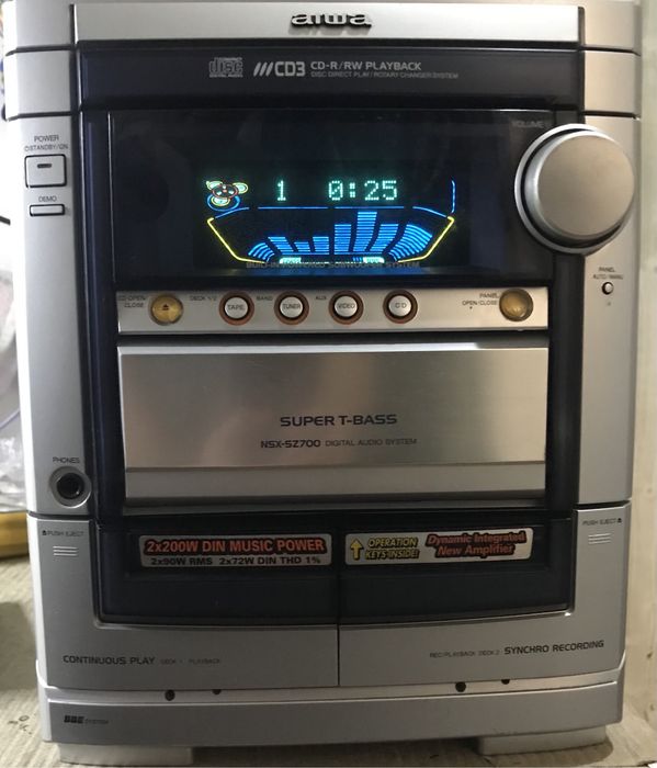 Музичний центр Aiwa  nsx-sz702(голова)