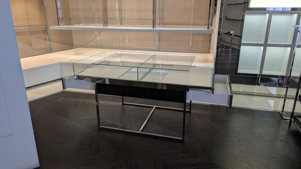 Vitrine / Balcão Expositor Ilha Premium | Loja / Joalharia