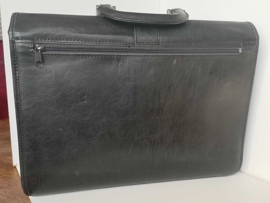 Teczka aktówka skóra włoska