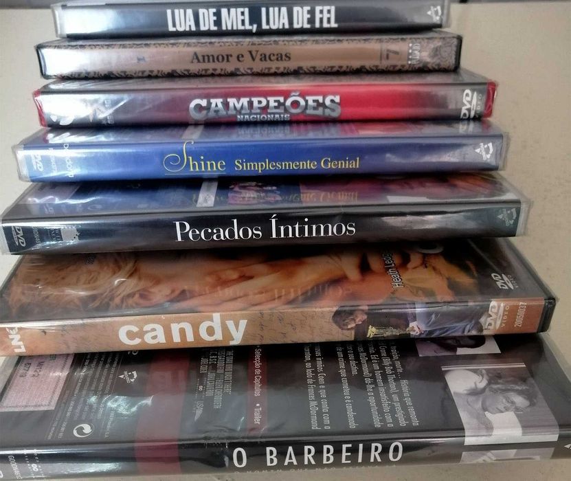 Vários filmes, linda coleção (DVD), novos