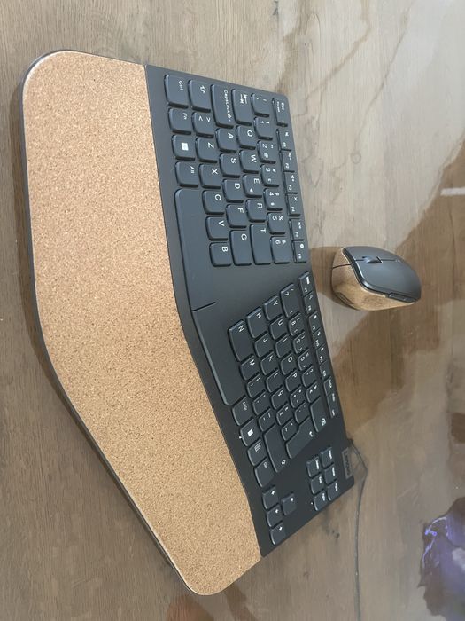 Rato e teclado wireless lenovo go