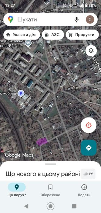 Земельна ділянка товариство Протон