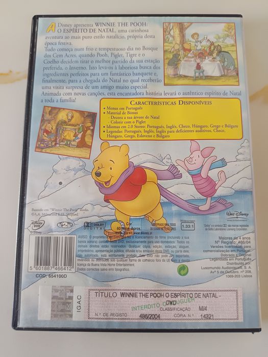 DVD Winnie the Pooh