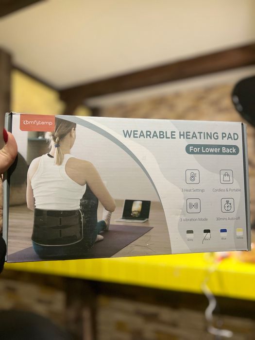 портативна грілка-масажер для попереку Comfytemp
