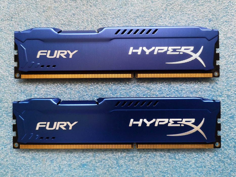 DDR3 Kingston HyperX Fury  8Gb 2x4Gb 1600 MHz  (HX316C10FK2/8)