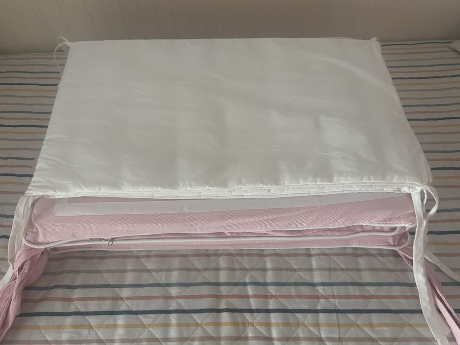 Conjunto Berço + Muda Fraldas + Roupa Cama