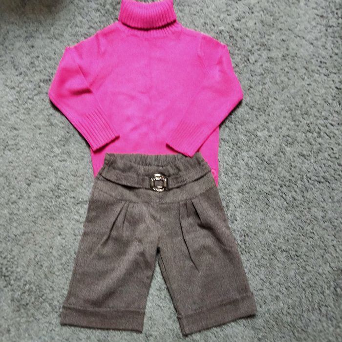 Golfik i spodenki rozm.98+ gratis rajstopy